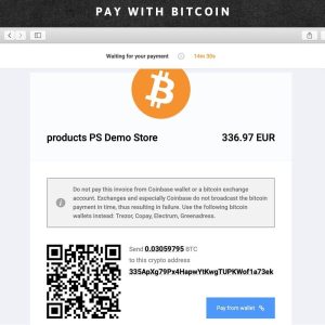 Bitcoin x Crypto - Accept bitcoins and cryptos