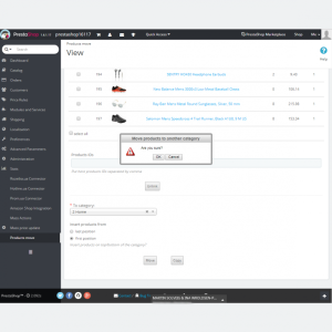 Copy & Move Products Between Categories - Dropshipping