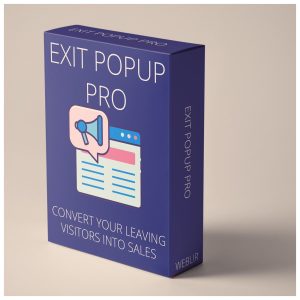 Pop-up Ad on Exit Pro