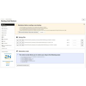 NT Backup And Restore, Automatic Backup & Restore