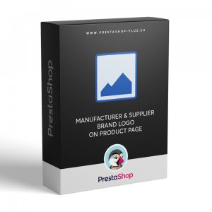 Manufacturer and / or Suppliers logo on product page